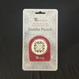 Ornate Pattern Jumbo Hole Punch Emagination paper Scrapbook Craft Shape