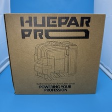 Huepar Pro Green Cross Line Laser Level, Rechargeable, 360° Bracket 