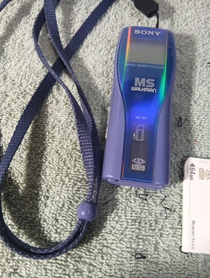 Vintage SONY MS DIGITAL WALKMAN MEMORY STICK PLAYER NW-MS7