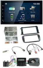 Kenwood 2DIN Bluetooth Lenkrad USB DAB Autoradio für Ford S-Max Mondeo Profi sch