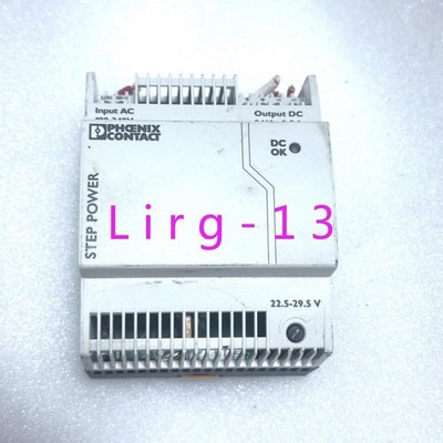 1pc used Phoenix Power Supply - STEP-PS/ 1AC/24DC/2.5 - 2868651 #lk