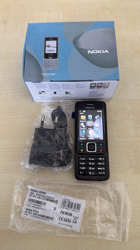 Nokia 6300 Nero RM-217 testato, garanzia, rivenditore, completo tutto nuovo ottimo