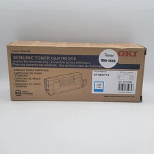 OKI C710/C711 Cyan Genuine Toner Cartridge 52127303 New