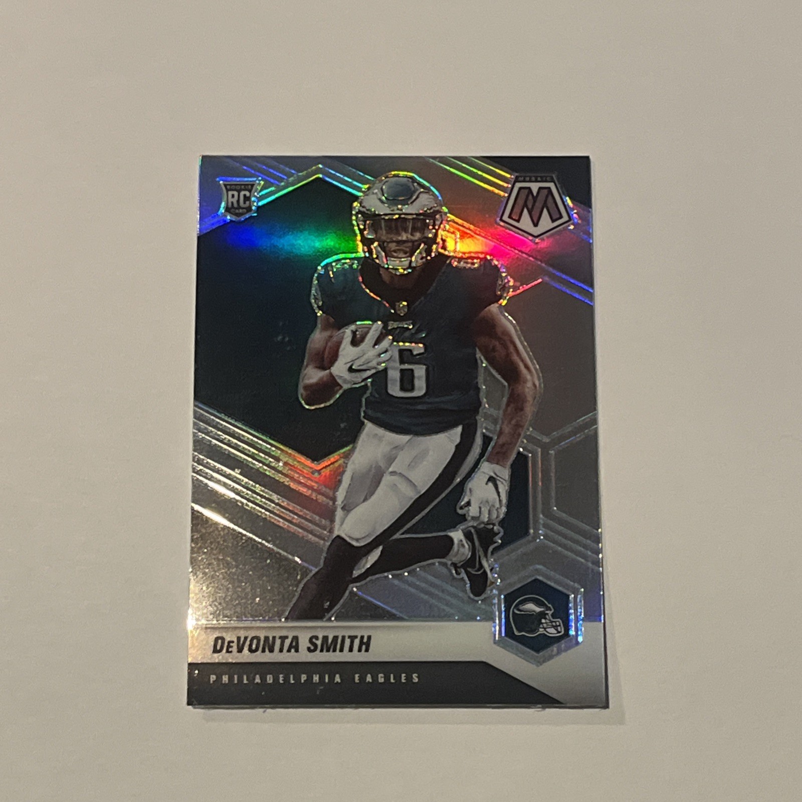 2021 Panini Mosaic - Rookie Variations Devonta Smith #305-V Silver Prizm (RC)