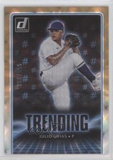 2021 Panini Donruss Trending 555/999 Julio Urias #TR7 6f8