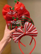 4 Pc Christmas Headbands for Girls Hair Accessories