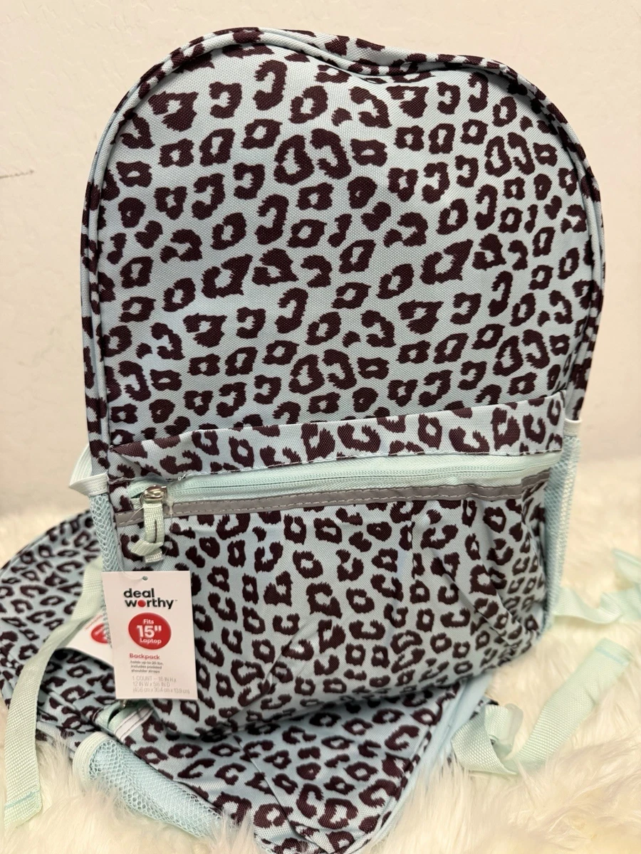 Cheetah Print Backpack In Girls display picture 1