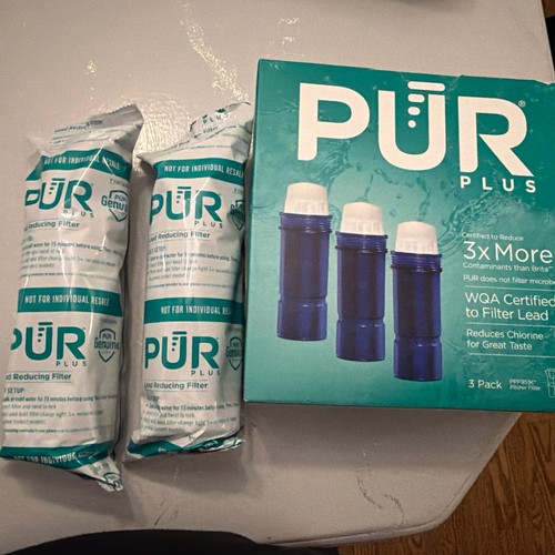 PUR PLUS PPF951K Pitcher Dispenser Filter, WQA To Filter Lead, *2 Pack OPEN BOX* - Picture 1 of 4