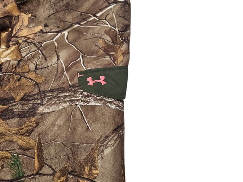 Under Armour Women's Camo Pants Cold Gear Fleece Lined Size 2XL Realtree Hunting - Picture 3 of 17