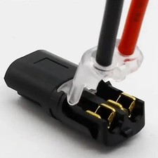 Wire Cable Snap In Connectors Terminal Connection Joiners Car Auto Plug