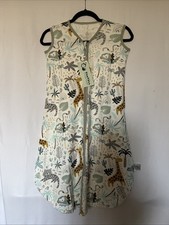 NWT Baby Sleep Sack XL 18-24M Full Zip Top And Bottom Sleep Bag Jungle Cotton