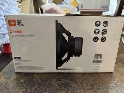 JBL CX1200 12in Car Audio Subwoofer Non-Enclosed Single Voice Coil 250W RMS