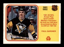 1982 O-Pee-Chee #236 Paul Gardner LL NM/NM+ X2392975