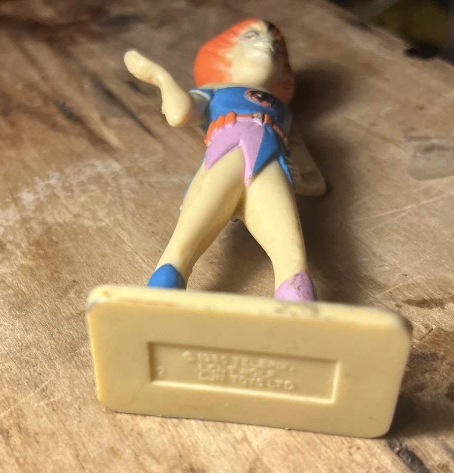 Thundercats 1985 WILY-KAT LJN 复古伴侣 Tigra cheetara 完整 4 英寸 — 第 2/4 张图片