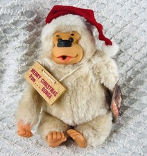 Vintage Russ Gonga Thumb Sucking Monkey Gorilla Plush Christmas Luv Pets