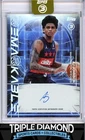 2025-26 Topps 3 AJ Johnson Remarkable Autograph Auto #39/49 Wizards O52