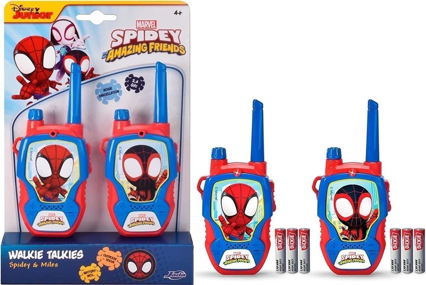 Gadget - Marvel: Jada Toys - Jada Walkie Talkie Spidey - Jada Toys
