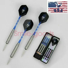 3Pcs Professional Tungsten Steel Tip Dart Set Barrel Aluminium Shafts Darts 26g