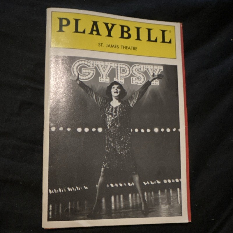 Gypsy Broadway Playbill (Jan 1990) Tyne Daly