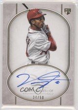 2018 Topps Definitive Collection Rookie 34/50 Victor Robles #DRA-VR Auto wj4