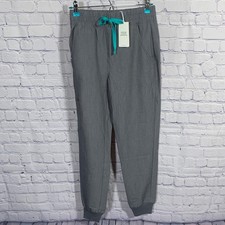 Figs Women Zamora High Waisted Scrub Pant Jogger Gray Size XSP NWT Medical Nurse
