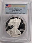 2012-S San Francisco American Silver Eagle Coin & Currency Set PCGS PR69 DCAM