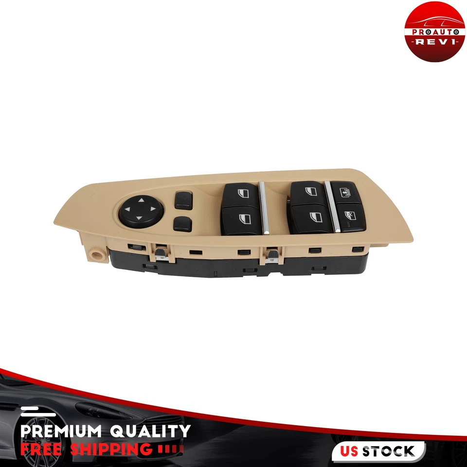 Interruptor de ventana eléctrica para BMW Alpina B7 B7L xDrive 2011-2015 sedán todo gasolina Foto 4 de 4