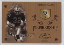 2003 Donruss Classics Membership 1071/1500 Marcus Allen #M15 HOF h9z