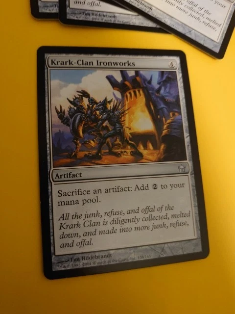 Krark-Clan Ironworks.  Artifact  Fifth Dawn. MTG Card. - Image 3 of 4