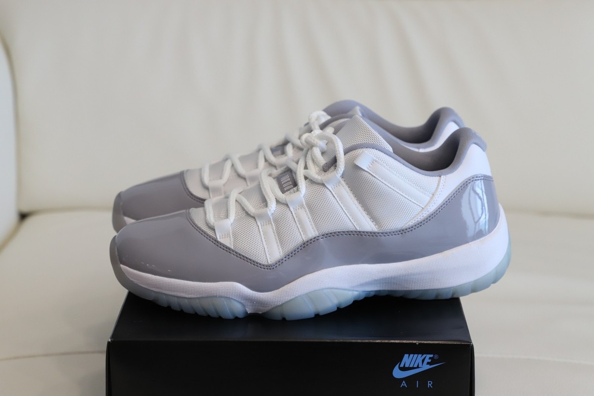 Size 11.5 - Air Jordan 11 Retro Low Cement Grey for sale online | eBay
