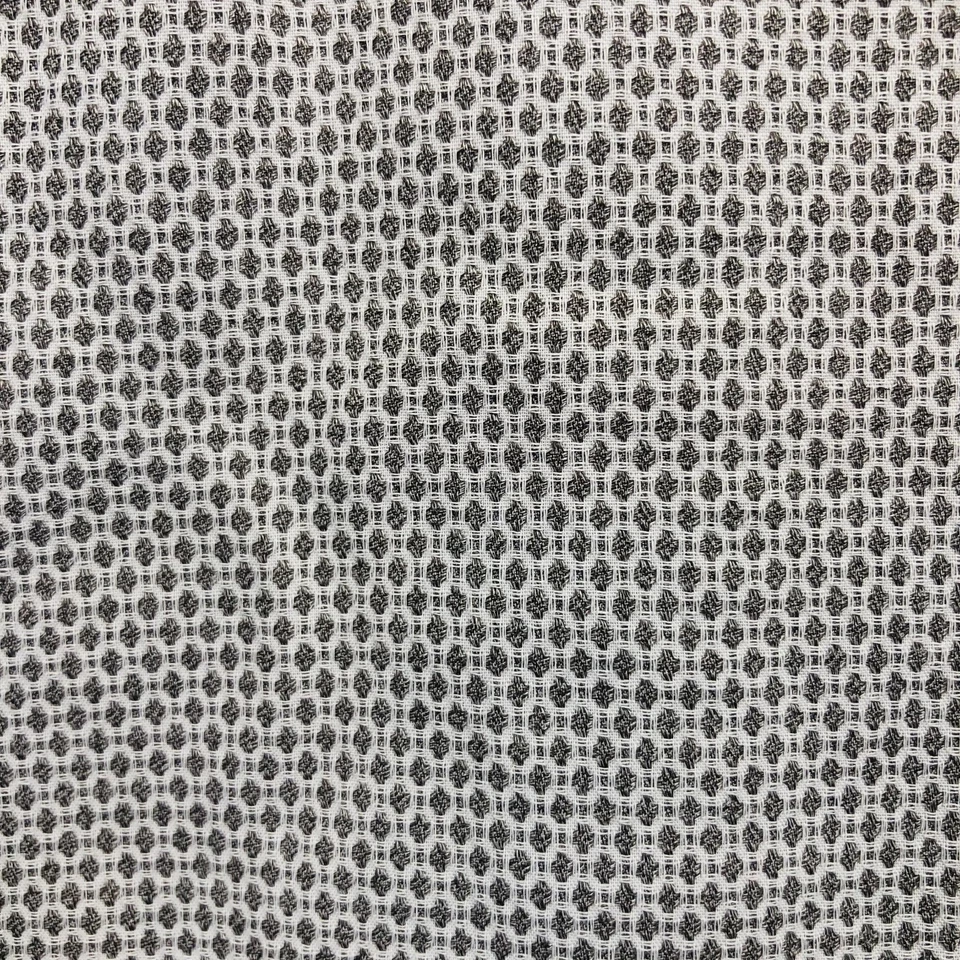 Hart Schaffner Marx Long Sleeve Dress Shirt Mens XLT White Grey Dot 100% Cotton - Image 2 of 4