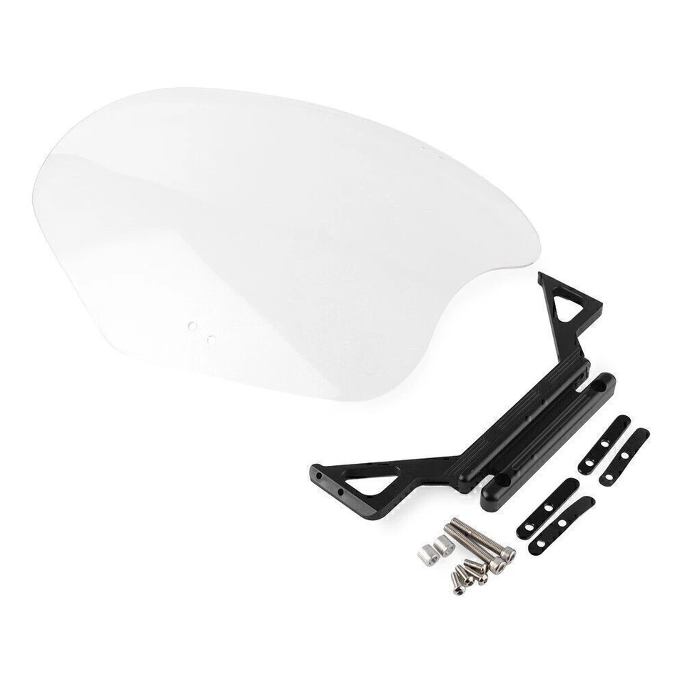 Moto Front Windshield Screen For Harley Night Rod Special 2012-2017 2013 2014 15 Foto 3 de 4