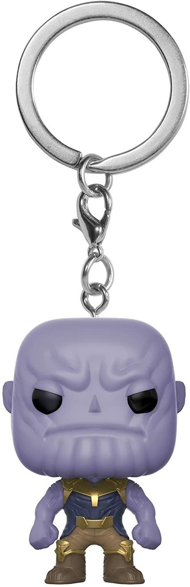 Funko POP! Schlüsselanhänger: Thanos Aus Marvel Avengers Infinity War – Offizielle Vinyl-Figur, Pocket Size