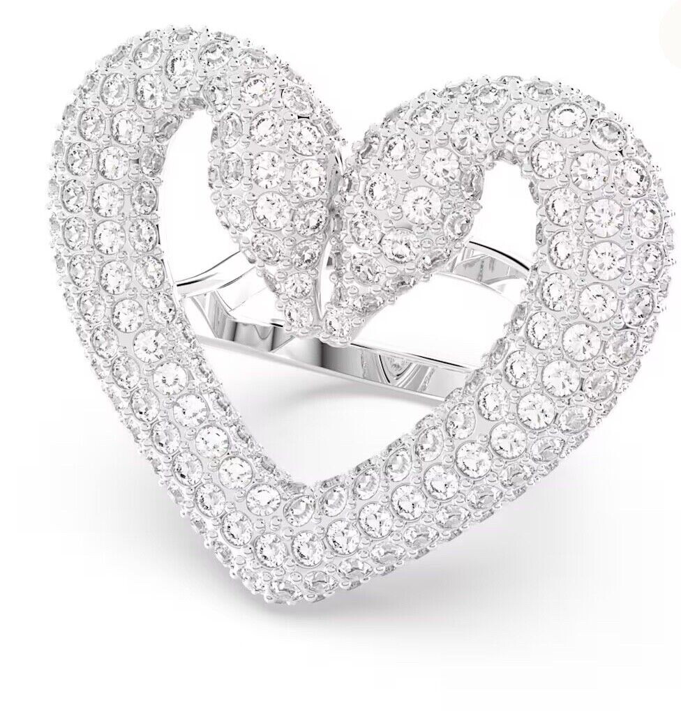 アハルテケ　 SWAROVSKI　スワロフスキー　UNA ハート Amazon.com: Swarovski Una Bracelet, with White Crystal Pavé