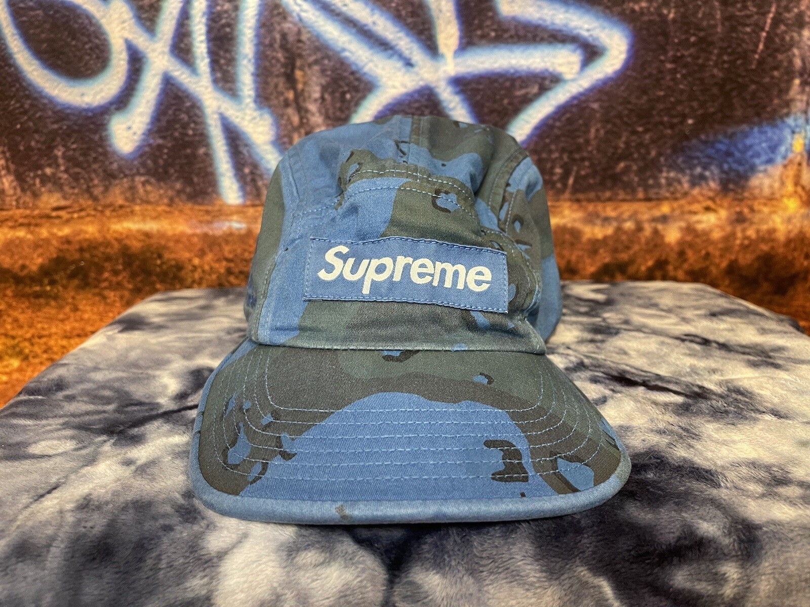 Supreme Desert Camo Camp Hat - Brown Hats, Accessories