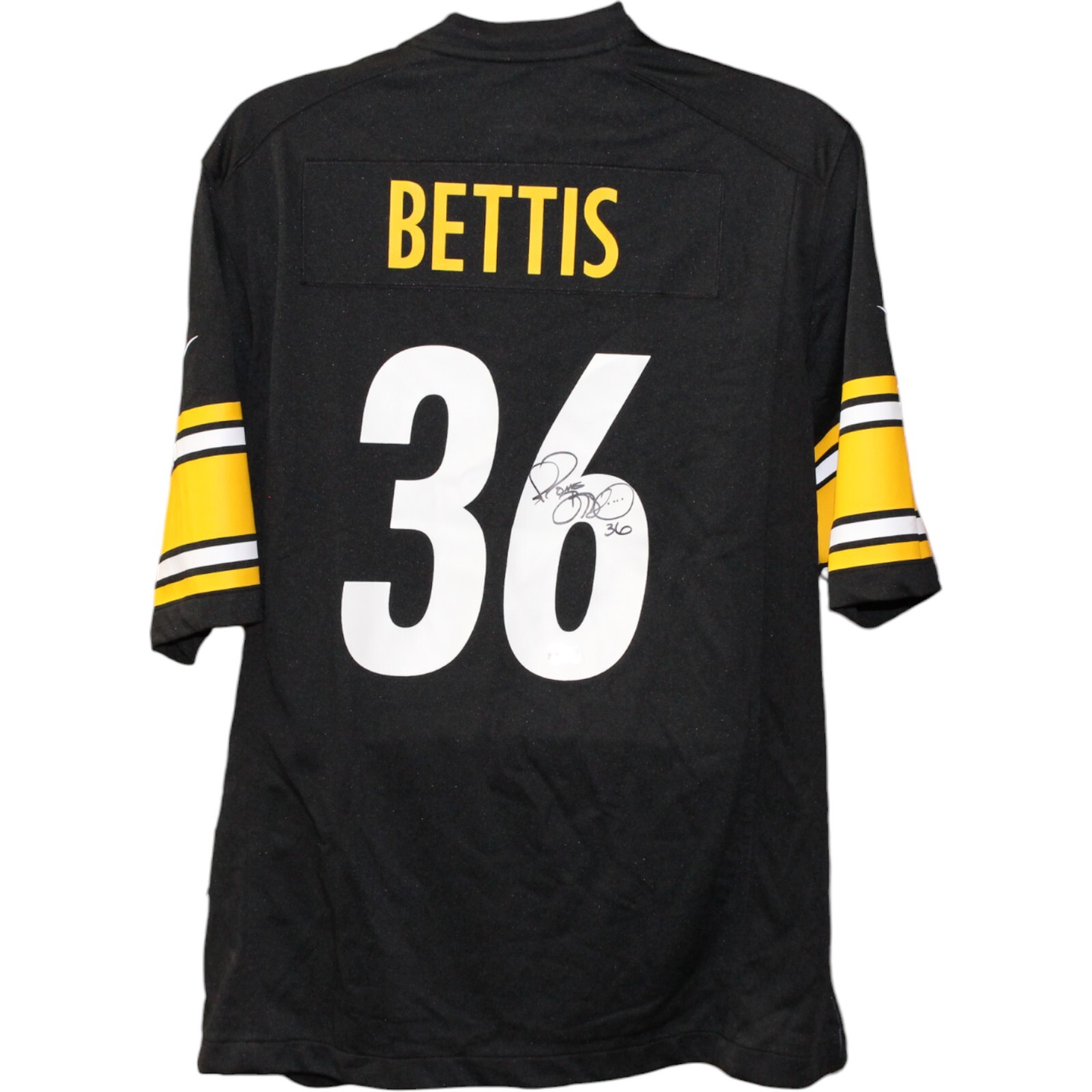 Jerome Bettis Autographed Signed Pittsburgh Steelers Nike Jersey Beckett 
