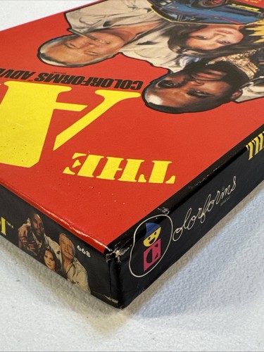 A-Team 1983 Colorforms Adventure Set #668 TV Series Mr. T Hannibal Incomplete - Picture 11 of 12