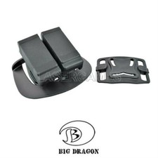 FONDINA RIGIDA PORTA CARICATORI GLOCK HGLCAR-B