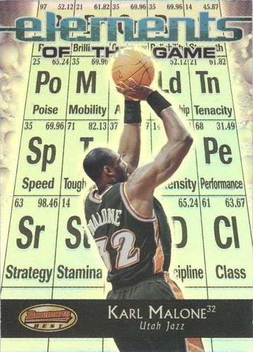 2000-01 Bowman's Best - Karl Malone #EG13