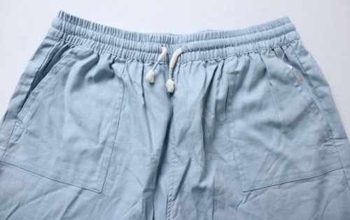 Bixby Nomad Girl's The Pork Chop Pocket Woven Short AN3 Light Blue Size 18 NWT - Picture 2 of 3