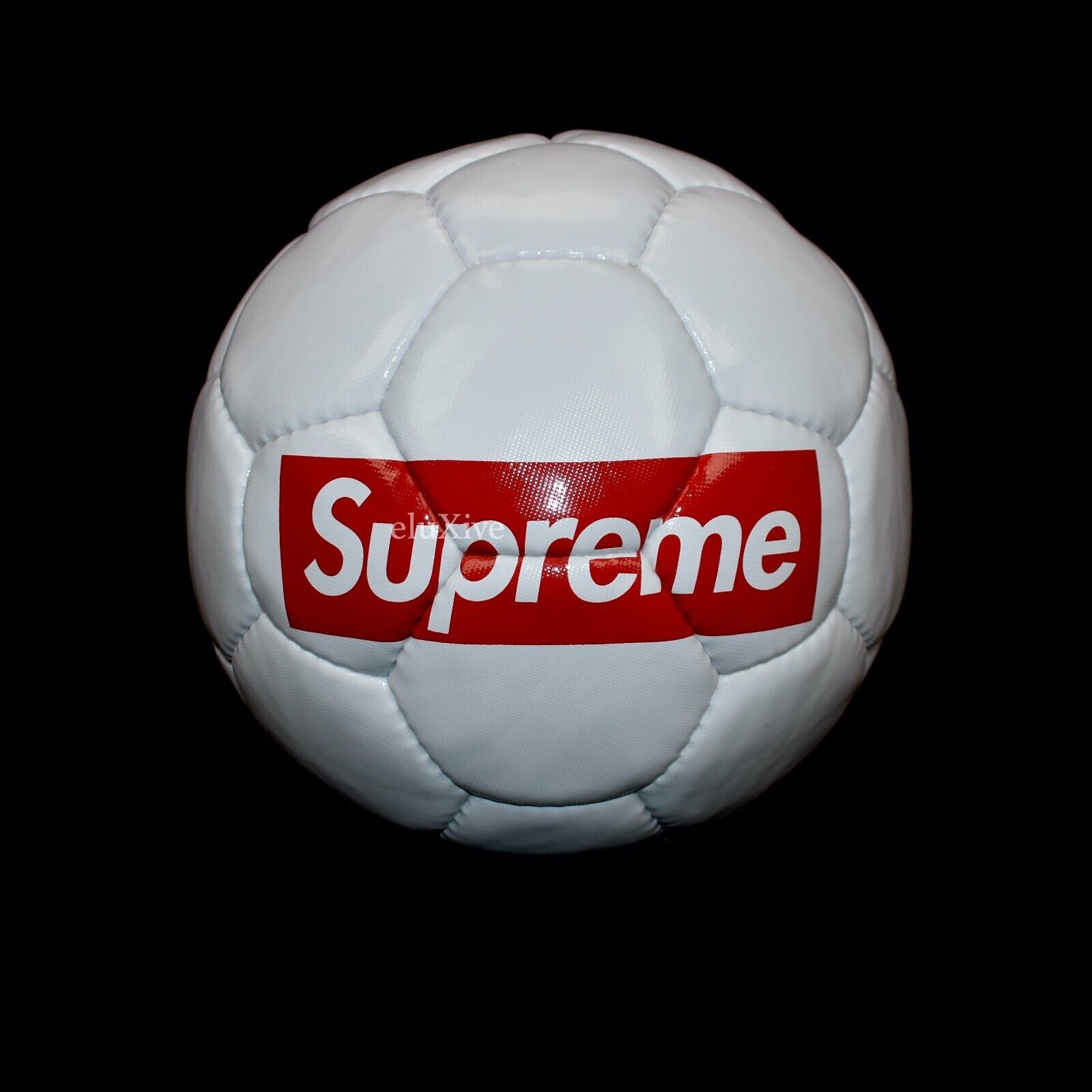 NWT Supreme Umbro Red Box Logo Soccer Ball Size 5 White DS SS22 AUTHENTIC
