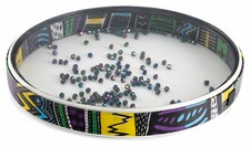 XDrum Ocean Drum 36cm 14" bunt Oceandrum Trommel Ozean Kinder Rahmentrommel Meer