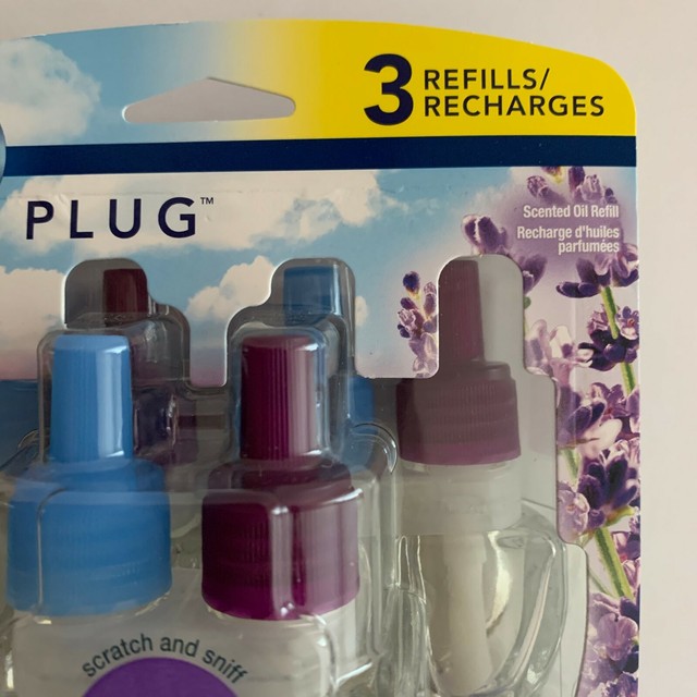 Febreze Plug Mediterranean Lavender Scent Air Freshener Scented Oil