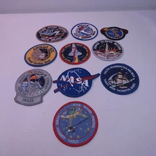 NASA Space Shuttle Patches Missions Lot of 10 #7