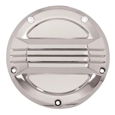 Three Line Chrome Clutch Derby Cover For 16+ Harley FLHT FLTR FLHX Touring 78166