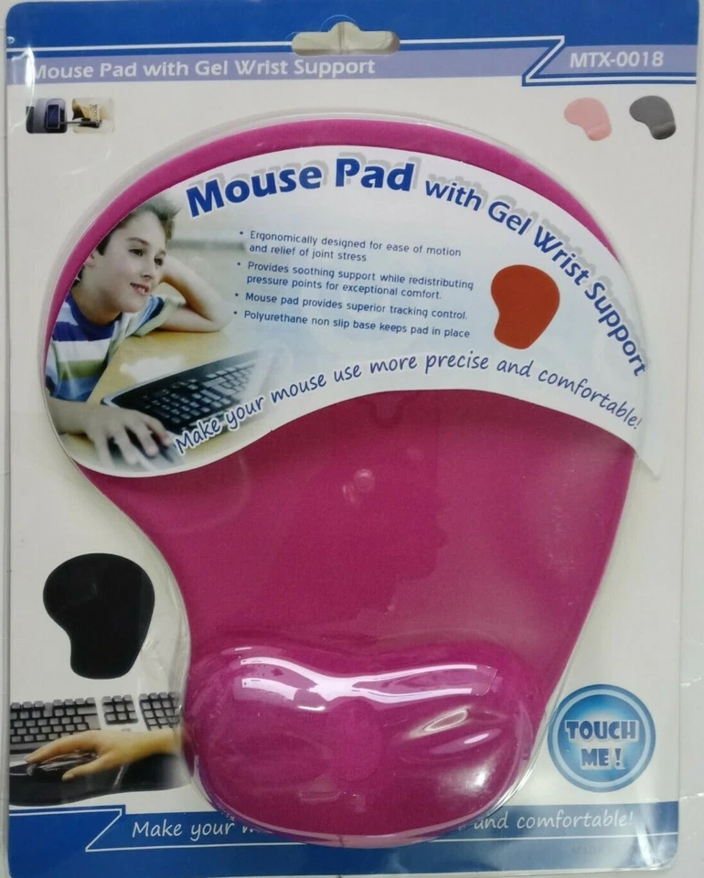 Ergonomic Mouse Pad with Wrist Support, Gaming Mouse Mat with Gel Wrist Rest, Ea - Image 2 of 4