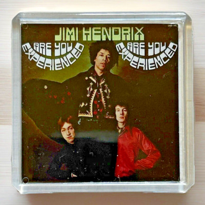 Jimi Hendrix - Are You Experienced ~ Album Cover ~ Promo Magnet ~ 2.5'' Square
