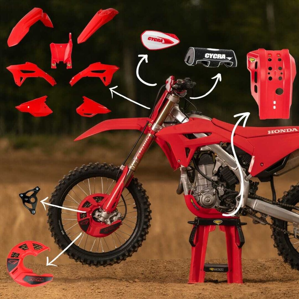 Yamaha YZ 450 F 20102017 Cycra Plastik Gabel Schutz 1CYC690112 eBay