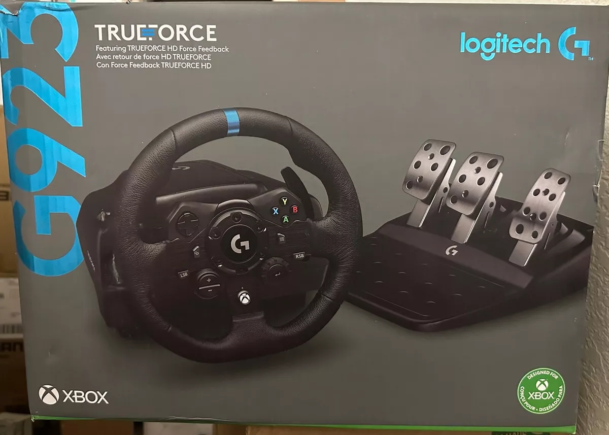 Logitech G G923 TRUEFORCE Sim Racing Wheel and Pedals 941-000156