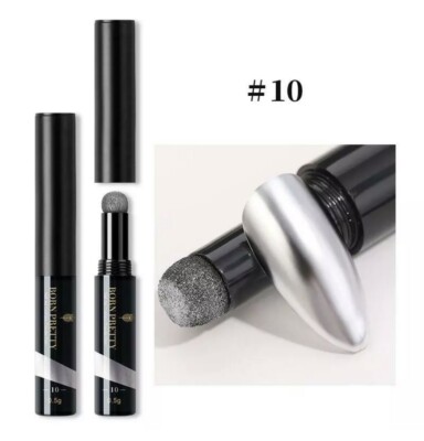 Born Pretty Nagel Pigment Cushion Puder Stift Chrome Spiegel Effekt Silber
